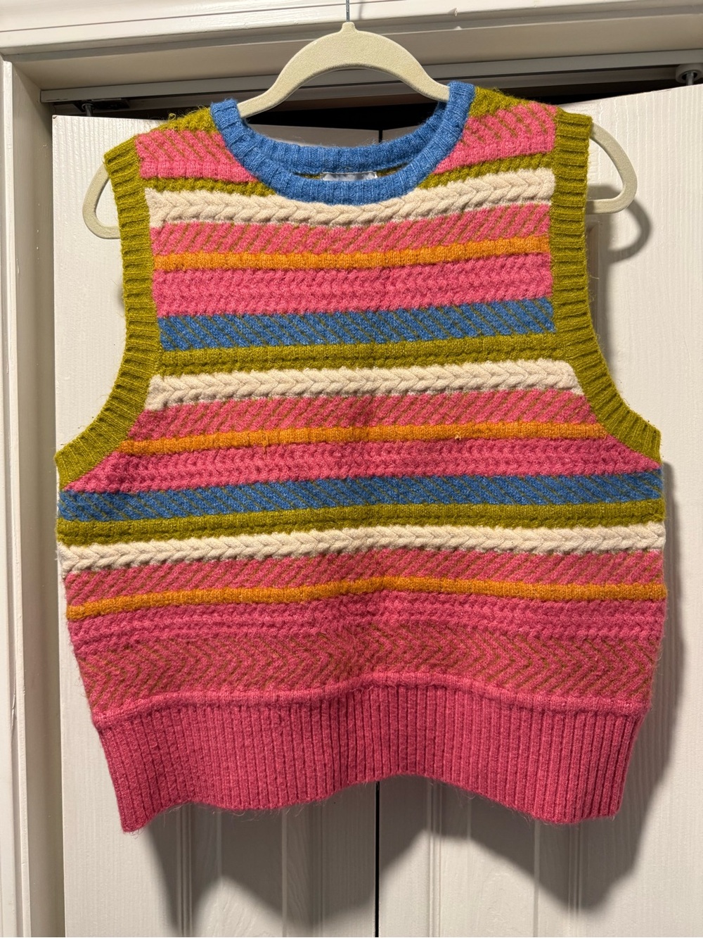 FRNCH PARIS Wendy Sweater Vest Tank Medium